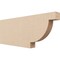 Ekena Millwork 2in. W x 8in. H x 20in. L Alpine Woodgrain TimberThane Rafter Tail, Primed Tan RFTUR02X08X20ALPRCPR - alternate 1